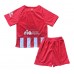 Atletico Madrid Heimtrikot 2023-24 Kurzarm (+ kurze hosen)